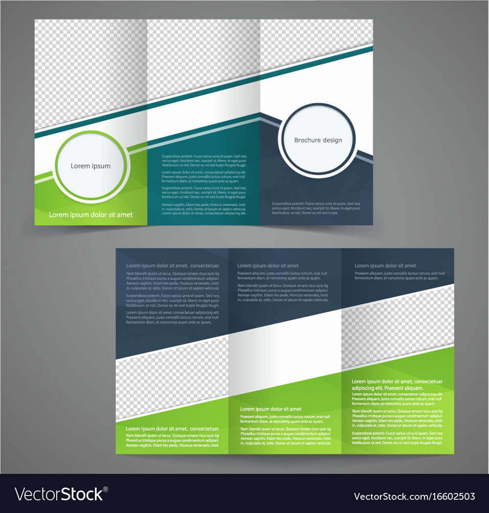 Tri Fold Business Brochure Template Two Sided Regarding One Sided Brochure Template