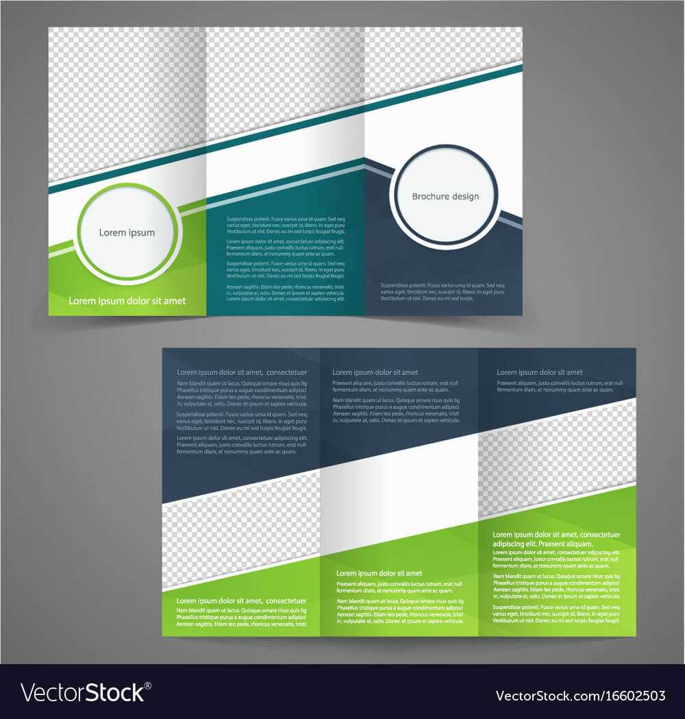 Tri Fold Business Brochure Template Two Sided Regarding One Sided Brochure Template