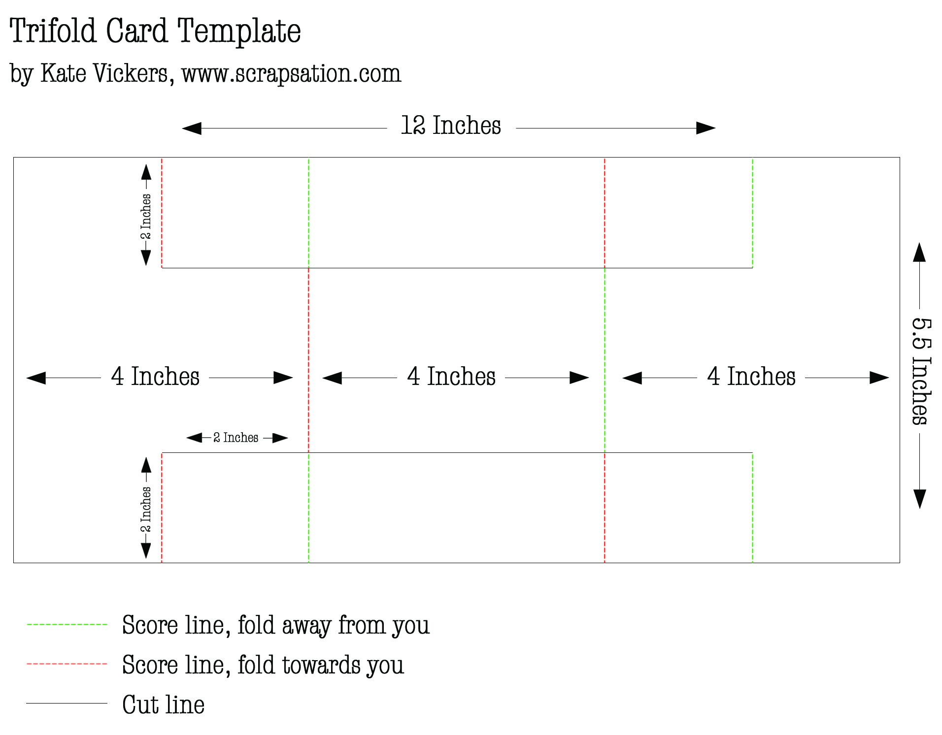 Tri Fold Christmas Card Template ] – The Card Will Explain Intended For Card Folding Templates Free