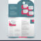 Two Page Fold Brochure Template Design With Regard To One Page Brochure Template