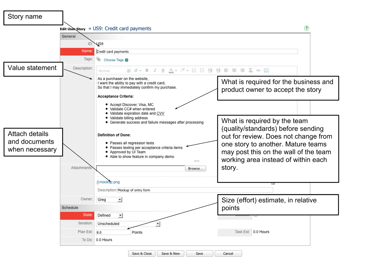 User Story Template | E Commercewordpress With Regard To User Story Template Word