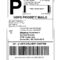 Usps Shipping Label Template | Best And Professional In Microsoft Word Sticker Label Template