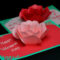 Valentine's Day Card: Rose Pop Up Card Revisited | Pop Up Within Pop Out Heart Card Template