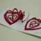 Valentine's Day Pop Up Card: Spiral Heart Tutorial Within Heart Pop Up Card Template Free