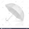 Vector 3D Realistic Render White Blank Umbrella Icon Closeup Pertaining To Blank Umbrella Template