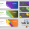 Vector Abstract Web Banner Design Template – Photoshop Action Throughout Banner Template For Photoshop