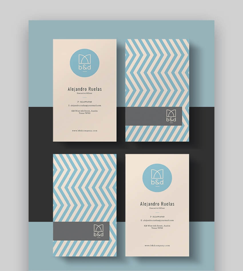 Vertical Business Card Template Word – Busi Regarding Blank Business Card Template Microsoft Word