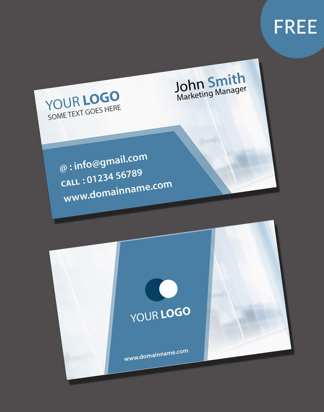 Visiting Card Psd Template Free Download With Free Psd Visiting Card Templates Download