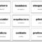 Vocabulary Flash Cards Using Ms Word In Cue Card Template