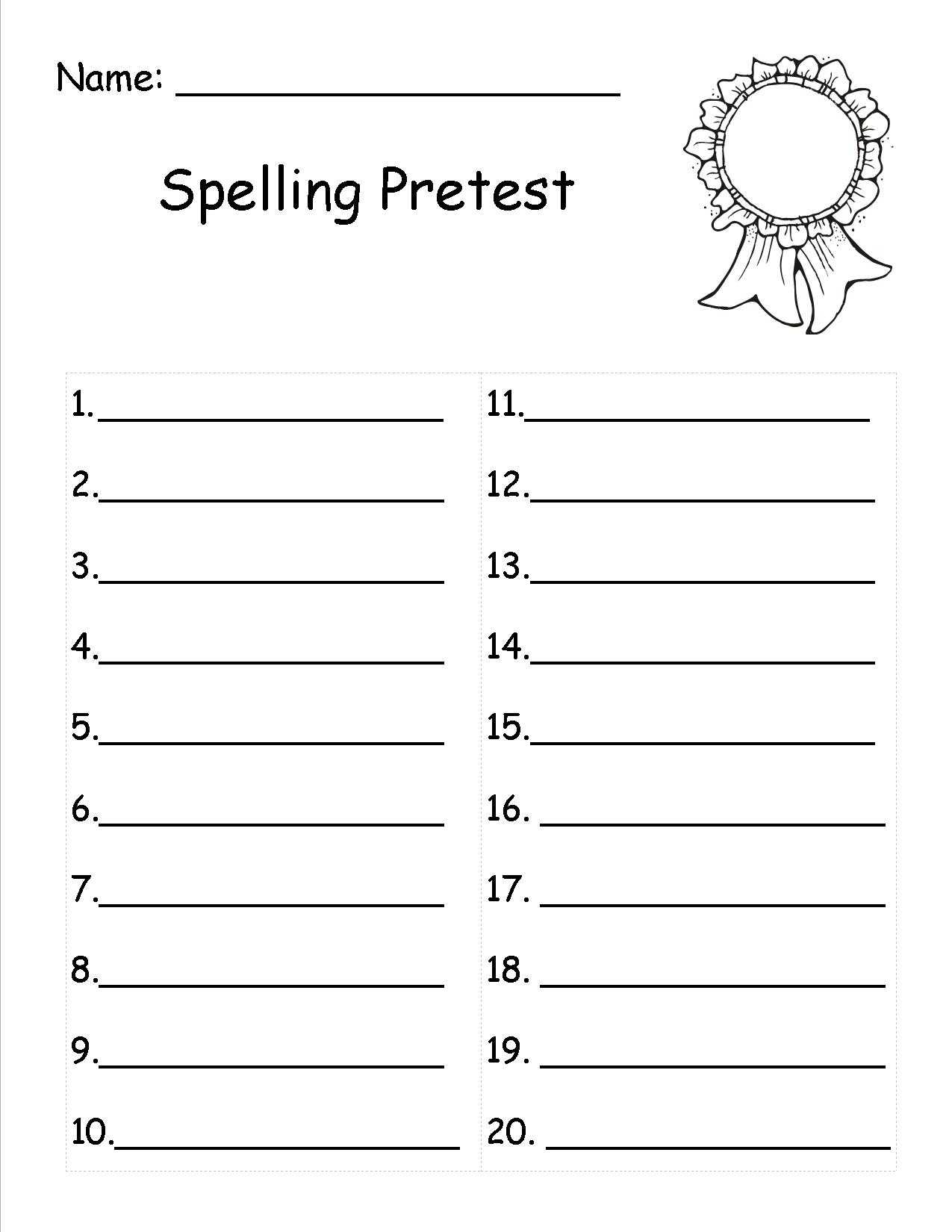 Vocabulary Words Worksheet Template In Vocabulary Words Worksheet Template