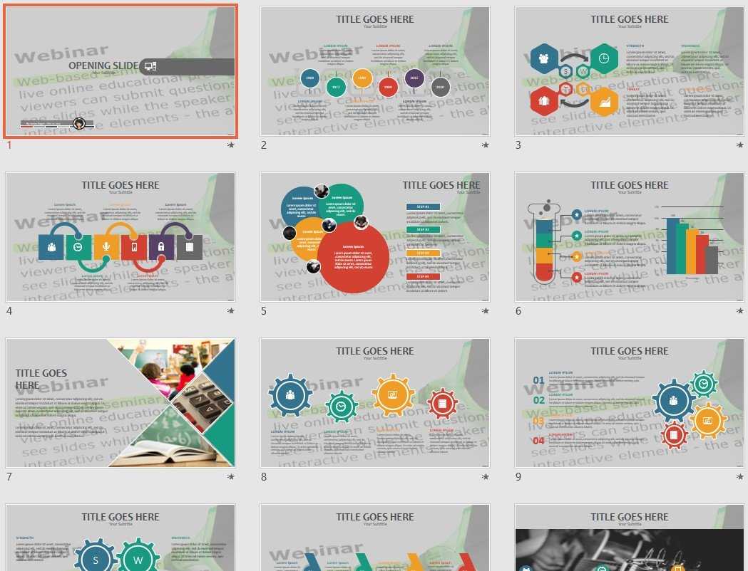 Webinar Powerpoint Template #71277 With Webinar Powerpoint Templates