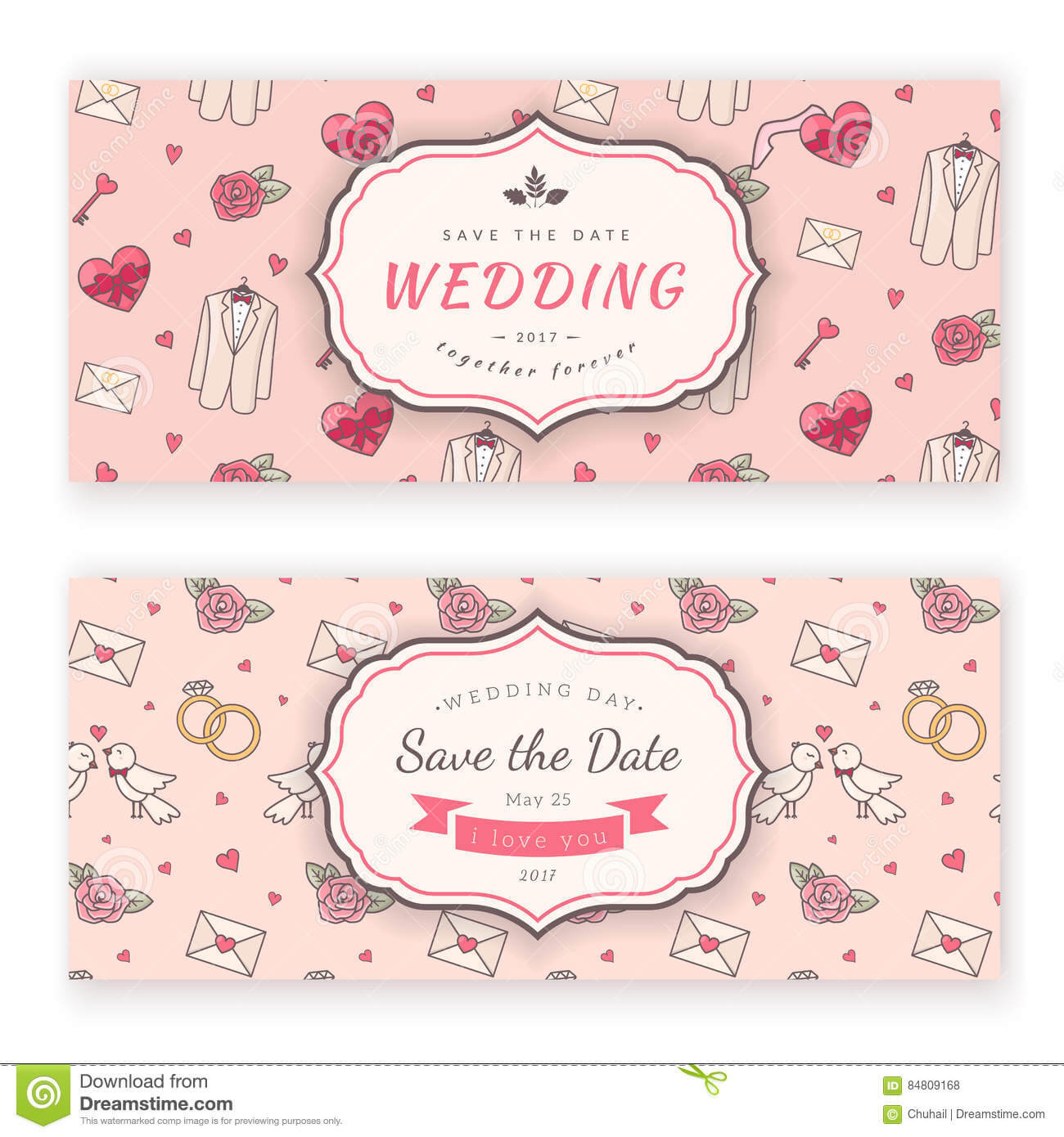 Wedding Banner Template. Stock Vector. Illustration Of For Wedding Banner Design Templates
