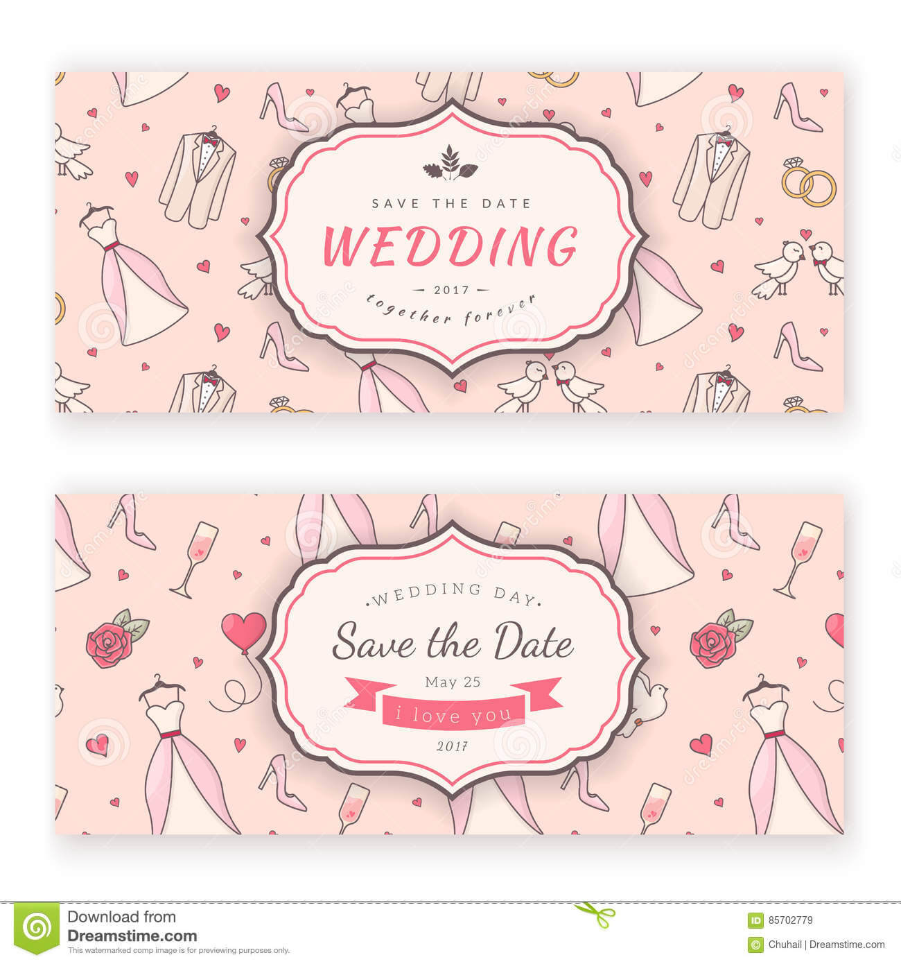 Wedding Banner Template. Stock Vector. Illustration Of With Wedding Banner Design Templates