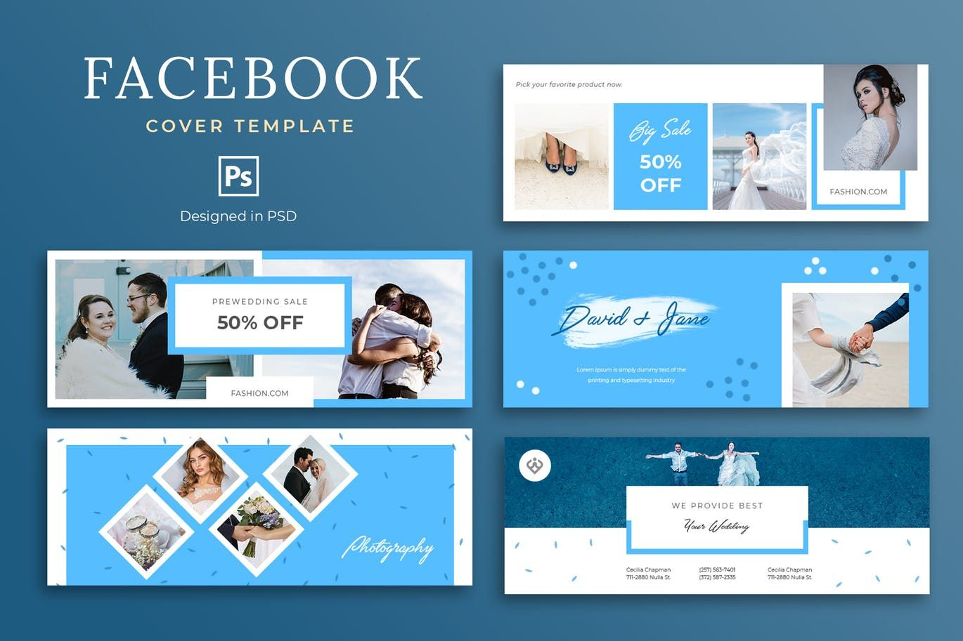Wedding Facebook Cover Template Psd – 5 Social Media Banner Pertaining To Facebook Banner Template Psd