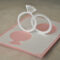 Wedding Invitation Pop Up Card: Linked Rings – Creative Pop Intended For Wedding Pop Up Card Template Free