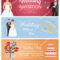 Wedding Organization Services Banner Template Bride Stock Intended For Bride To Be Banner Template