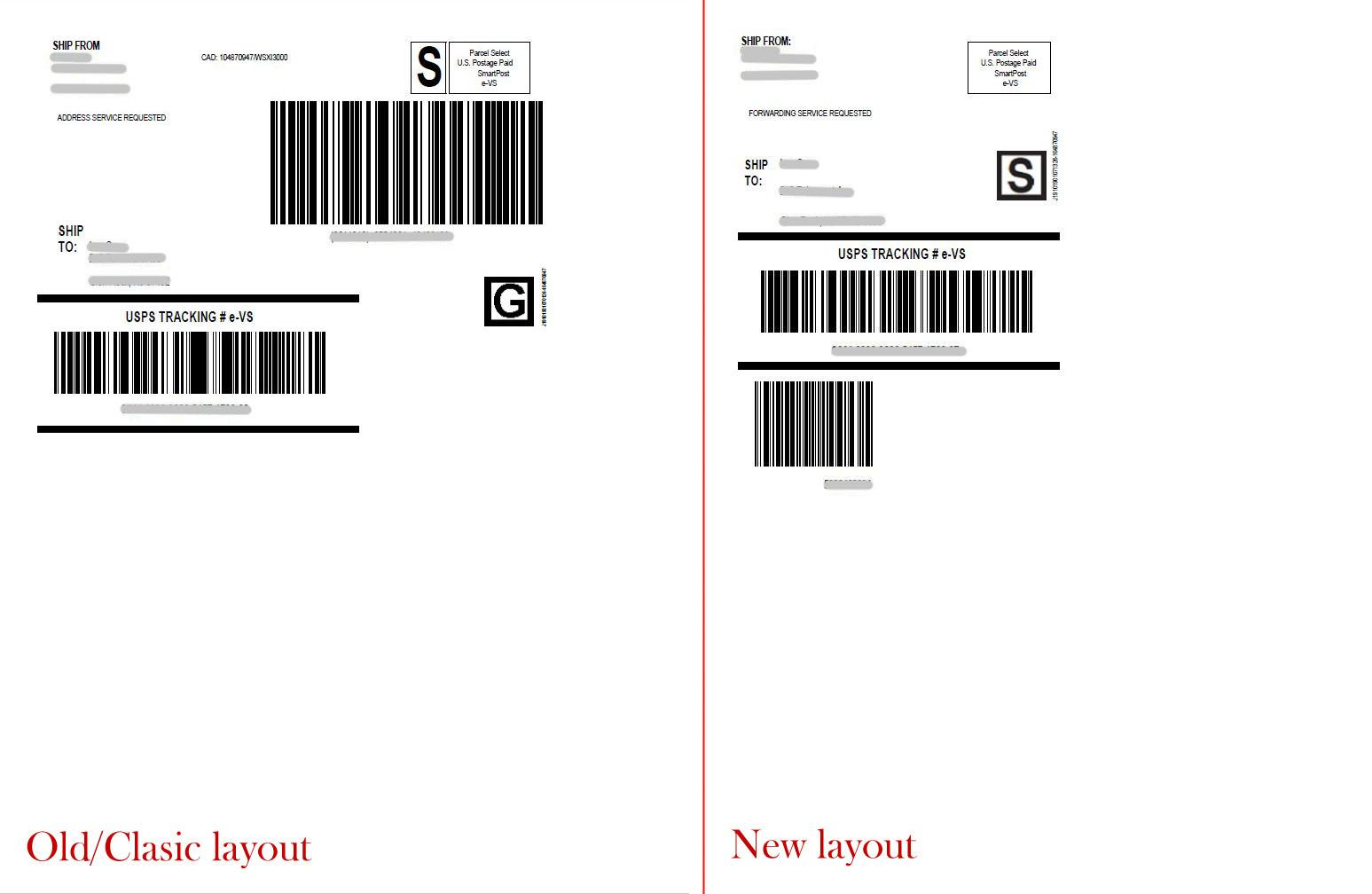 What Is Going On With New Fedex Shipping Label Layout? : Ebay Regarding Fedex Label Template Word