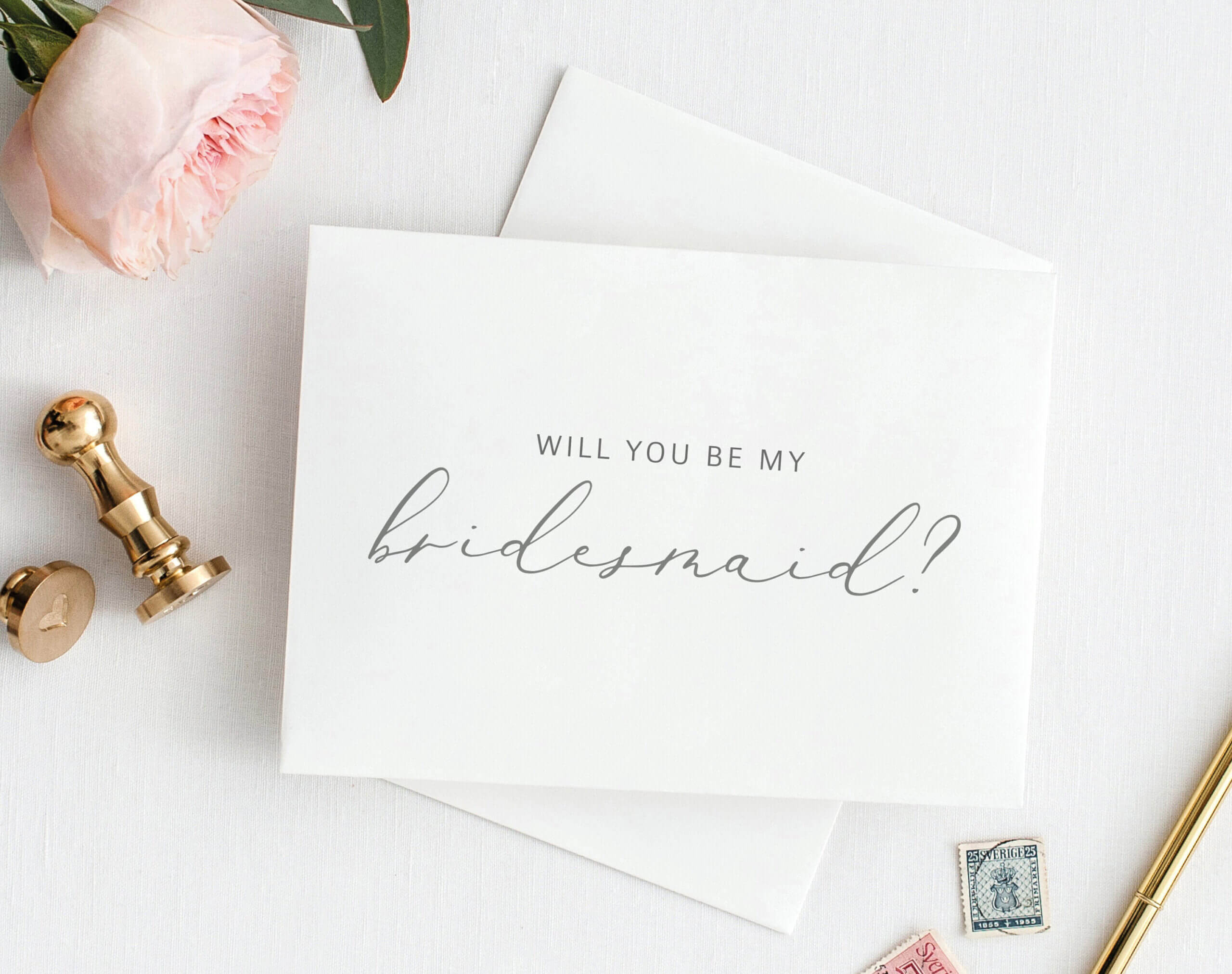 Will You Be My Bridesmaid Card, Printable Bridesmaid Card Regarding Will You Be My Bridesmaid Card Template