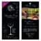 Wine Flyer Template 03 | Flyer Template, Wine, Templates pertaining to Wine Brochure Template