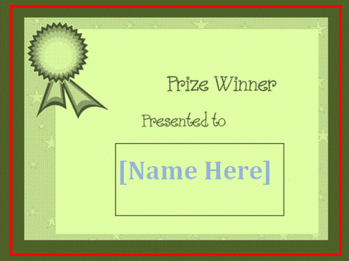 Winner Certificate Template | Free Printable Ms Word Format With Regard To Congratulations Certificate Word Template