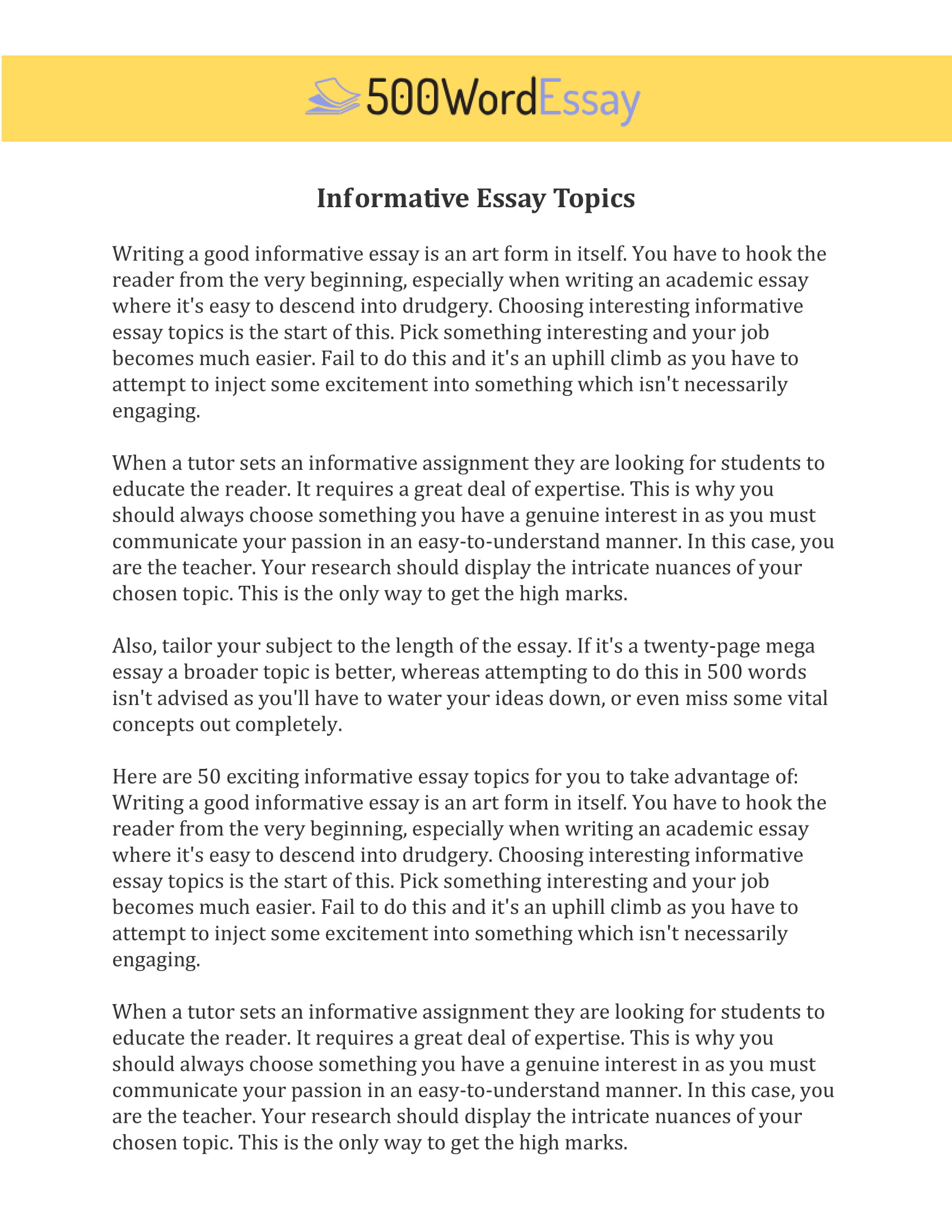 Word Essay Example Free For Scholarships Sample Pdf College For 500 Word Essay Template