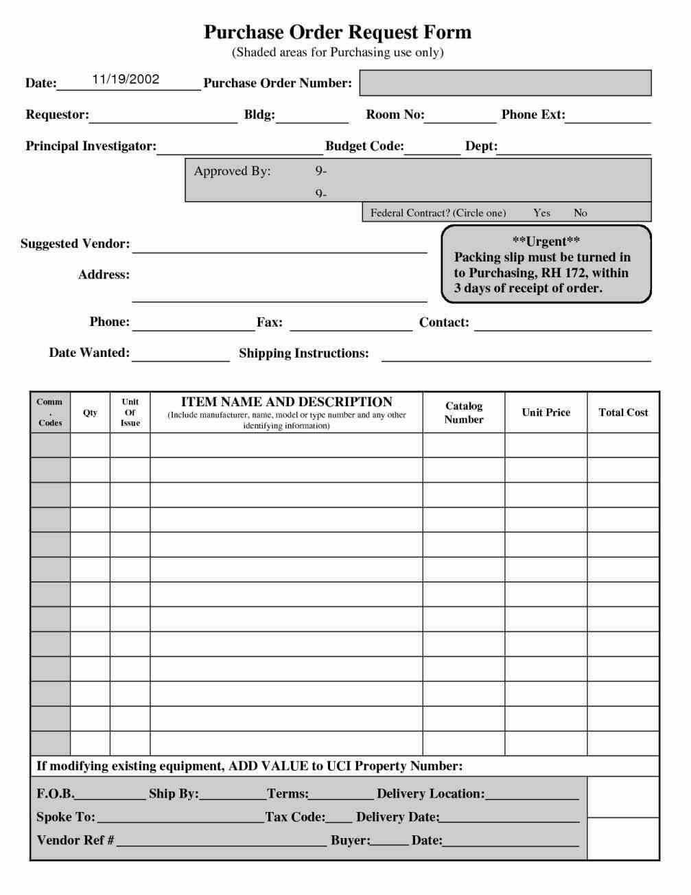 Word Purchase Templates In Slip Sample Restaurant Forms Within Travel Request Form Template Word
