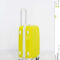 Yellow Suitcase On White Background .summer Holidays. Travel For Blank Suitcase Template
