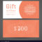 Yoga Studio Gift Certificate Template within Yoga Gift Certificate Template Free